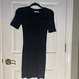 Mango Mini Ribbed Dress
